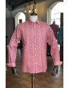 Camisa rosa de hombre estampado flores pequeñas | ABH Collection JÁVEA