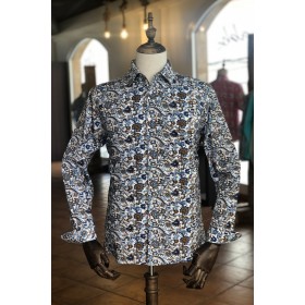 Camisa de hombre estampado...