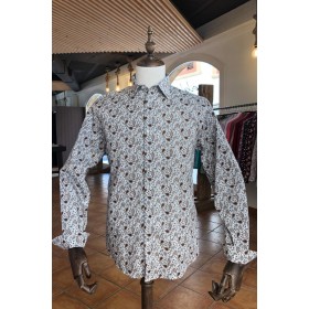 Camisa de hombre estampado...