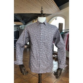 Chemise homme bordeau...