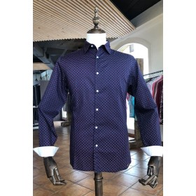 Camisa de hombre azul...