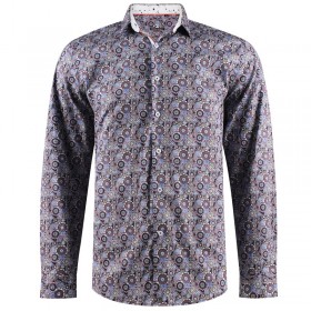 Camisa de hombre estampado...