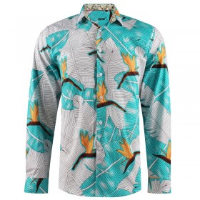 Camisa de hombre estampado...