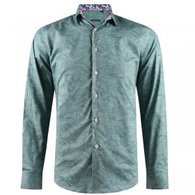 Camisa de hombre verde...