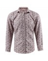 Cashmere print burgundy men's shirt | ABH Collection JÁVEA