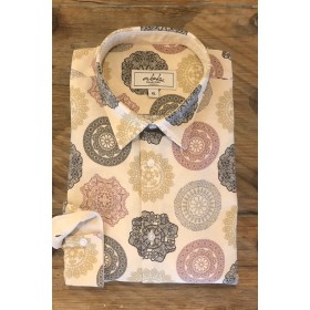 Men's Medallion printed shirt