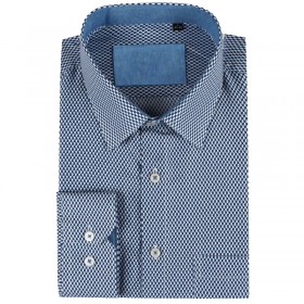 Camisa de hombre azul...