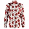 Camisa de hombre de impresión floral rosas | ABH Collection JÁVEA