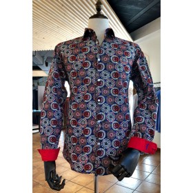 Ethnic print men's shirt