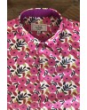 Pink flower print men's shirt | ABH Collection JÁVEA