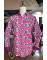 Camisa de hombre estampado flore rosa | ABH Collection JÁVEA